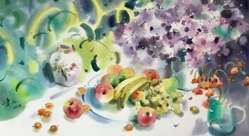 Still life, Li Qing, 2022